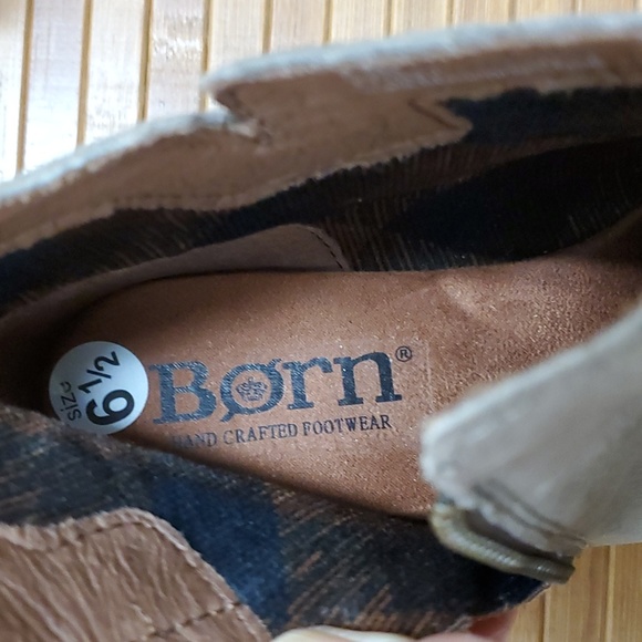 Born, Women's Olio Ankle Boot, Gray, Size 6.5, NWT - Picture 9 of 11